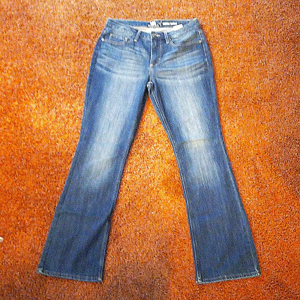 2 pairs Lee RIDERS Midrise Bootcut  size 8 Medium color blue jean $40 for 2